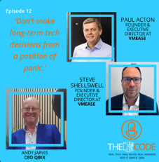 VMease Join Andy Jarvis on The QBIX Code
